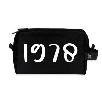 1978 Édition limitée 48e anniversaire 1978 - Trousse de toilette en tissu recyclé - noir - Devant
