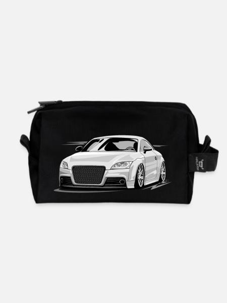 TT low deep, tuning - Recycelte Kulturtasche - Schwarz