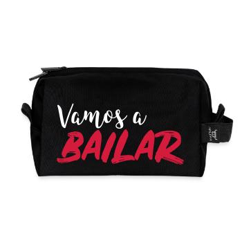 Vamos a bailar - Chemise de danse - Trousse de toilette en tissu recyclé - noir - Devant