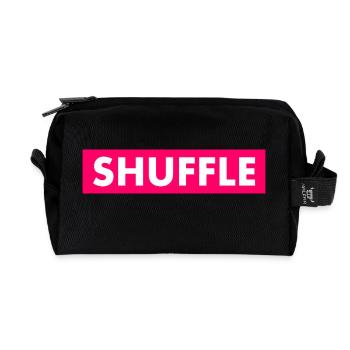 Shuffle - Recycelte Kulturtasche - Schwarz - Vorne