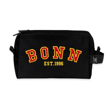 Bonn Est. 1996 - Recycled Toiletry Zip Bag - black - Front