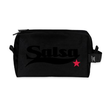 Salsa - Salsa Dance Shirt - Trousse de toilette en tissu recyclé - noir - Devant