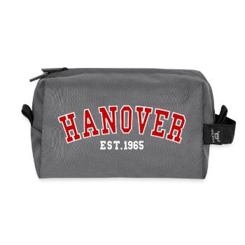 Hanovre Est. 1965 - Trousse de toilette en tissu recyclé - anthracite - Devant
