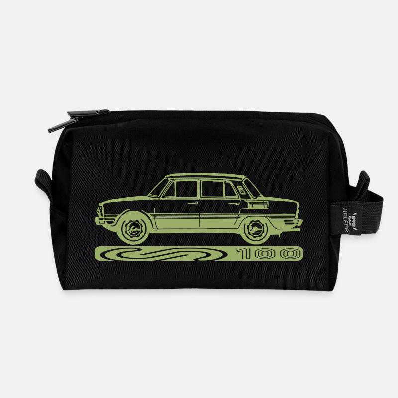 Skoda S100 Neu - Recycelte Kulturtasche - Schwarz