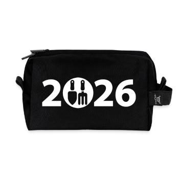 Gärtner 2026, Gartenbau 2026 - Recycelte Kulturtasche - Schwarz - Vorne