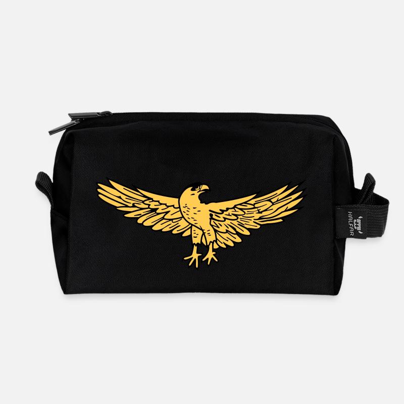 Eagle Rome SPQR - Trousse de toilette en tissu recyclé - noir
