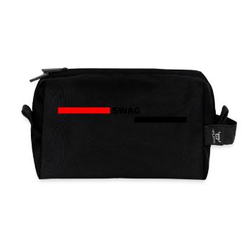 BEUTE - Recycelte Kulturtasche - Schwarz - Vorne