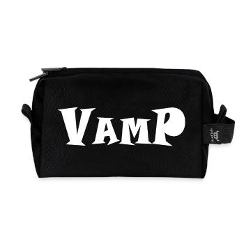 vamp - Trousse de toilette en tissu recyclé - noir - Devant