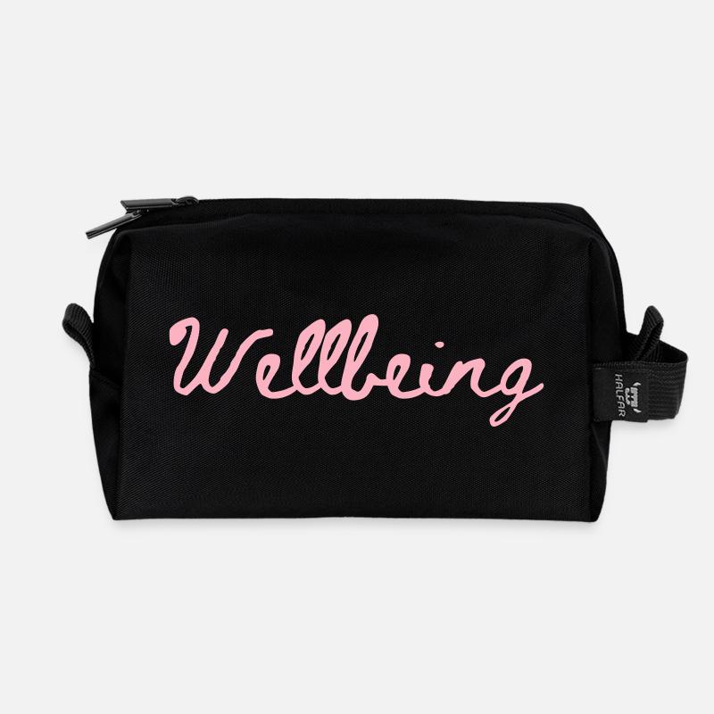 211753052_341312797_Wellbeing - Recycelte Kulturtasche - Schwarz