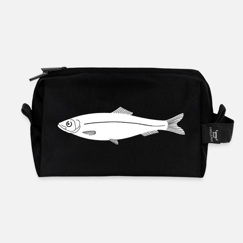 sprat - Recycled Toiletry Zip Bag - black