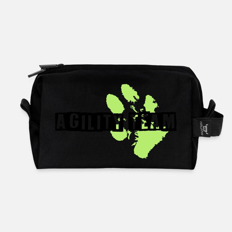 AgilityTeam - Recycelte Kulturtasche - Schwarz