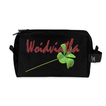 Waldviertler Glueck - Recycelte Kulturtasche - Schwarz - Vorne