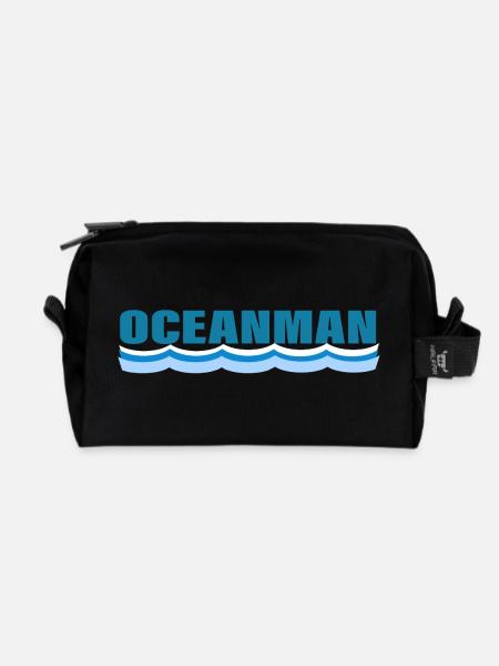 OCEANMAN - Trousse de toilette en tissu recyclé - noir