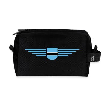 Botswana T-Shirt für Fans - Recycelte Kulturtasche - Schwarz - Vorne
