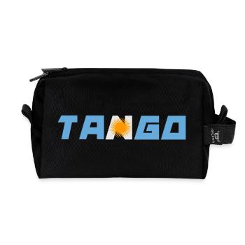 Tango - Trousse de toilette en tissu recyclé - noir - Devant