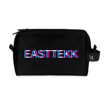 Hardtekk Tekk - Trousse de toilette en tissu recyclé - noir - Devant