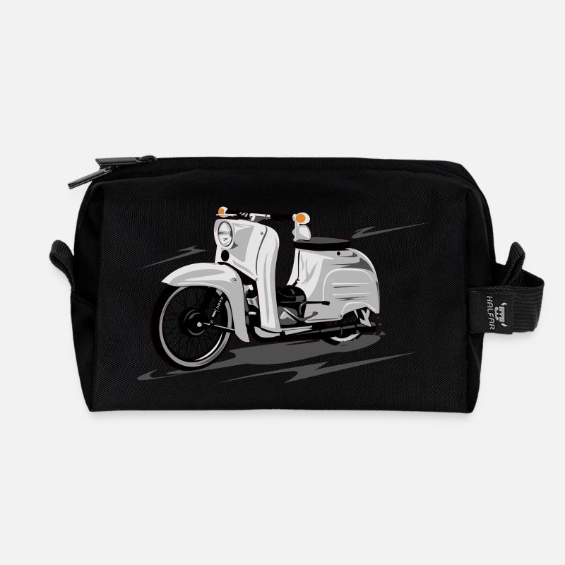 Simson Schwalbe KR51 Roller - Recycelte Kulturtasche - Schwarz