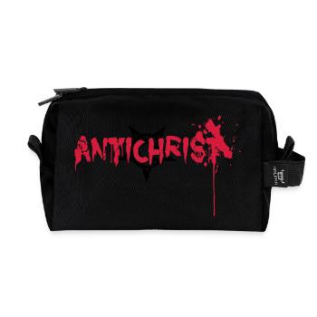 Antichrist Blood Petrangram - Recycelte Kulturtasche - Schwarz - Vorne