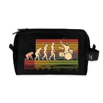 Batteur Evolution Drums - Trousse de toilette en tissu recyclé - noir - Devant