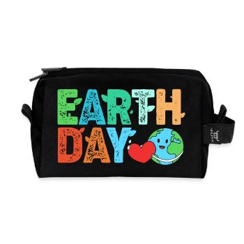 Archäologie Geologie - Recycelte Kulturtasche - Schwarz - Vorne