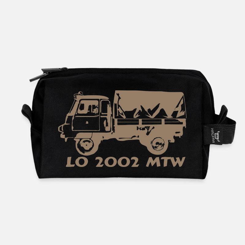 Robur LO 2002 MTW - Recycelte Kulturtasche - Schwarz