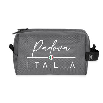 Italia - Padova - Padua - Italien - Italy - Recycled Toiletry Zip Bag - anthracite - Front