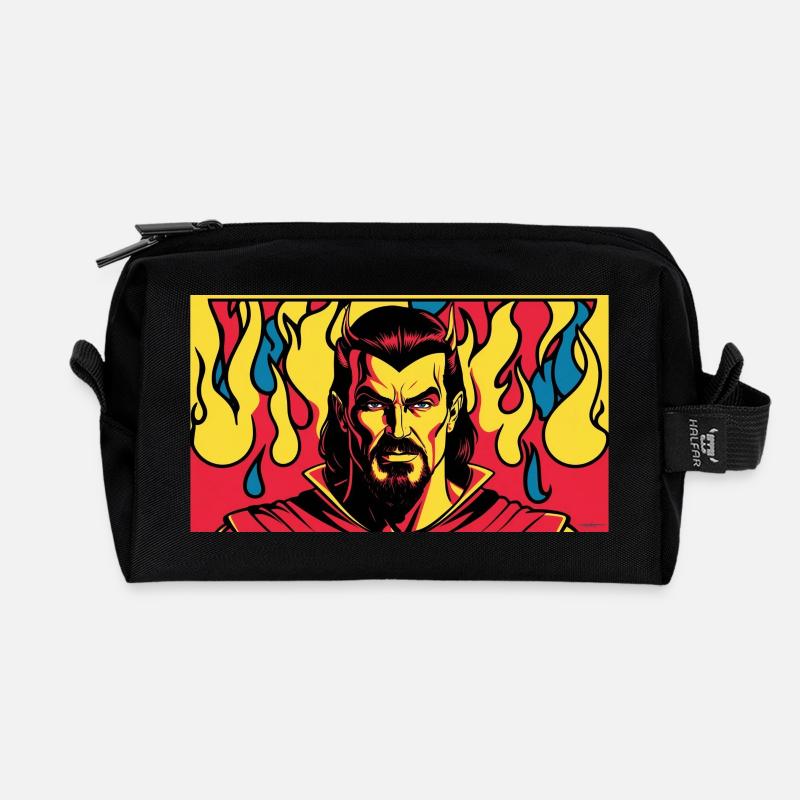 nVx Hades 2 - Recycelte Kulturtasche - Schwarz