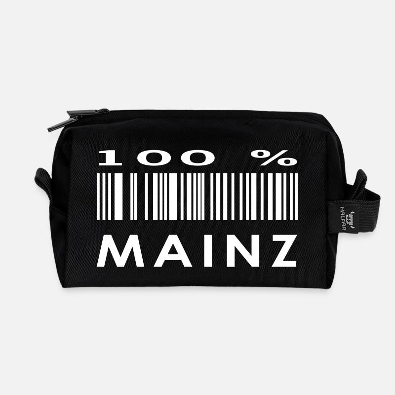 Mainz - Recycelte Kulturtasche - Schwarz