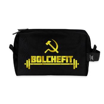 Bolchefit - Recycled Toiletry Zip Bag - black - Front