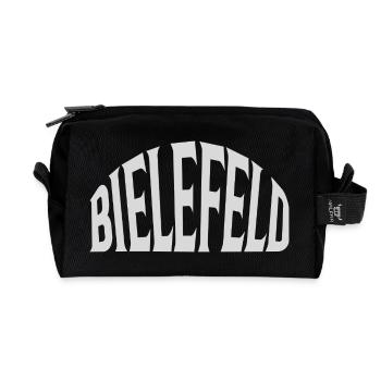 Bielefeld - Recycelte Kulturtasche - Schwarz - Vorne