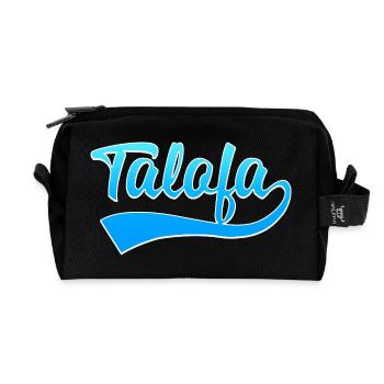 Samoa - Recycled Toiletry Zip Bag - black - Front