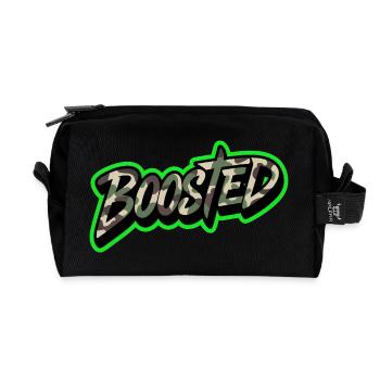 Boosted Tuning Scene Streetwear Shirt Sticker - Recycelte Kulturtasche - Schwarz - Vorne