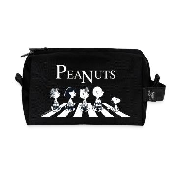 Peanuts Abbey Road - Trousse de toilette en tissu recyclé - noir - Devant