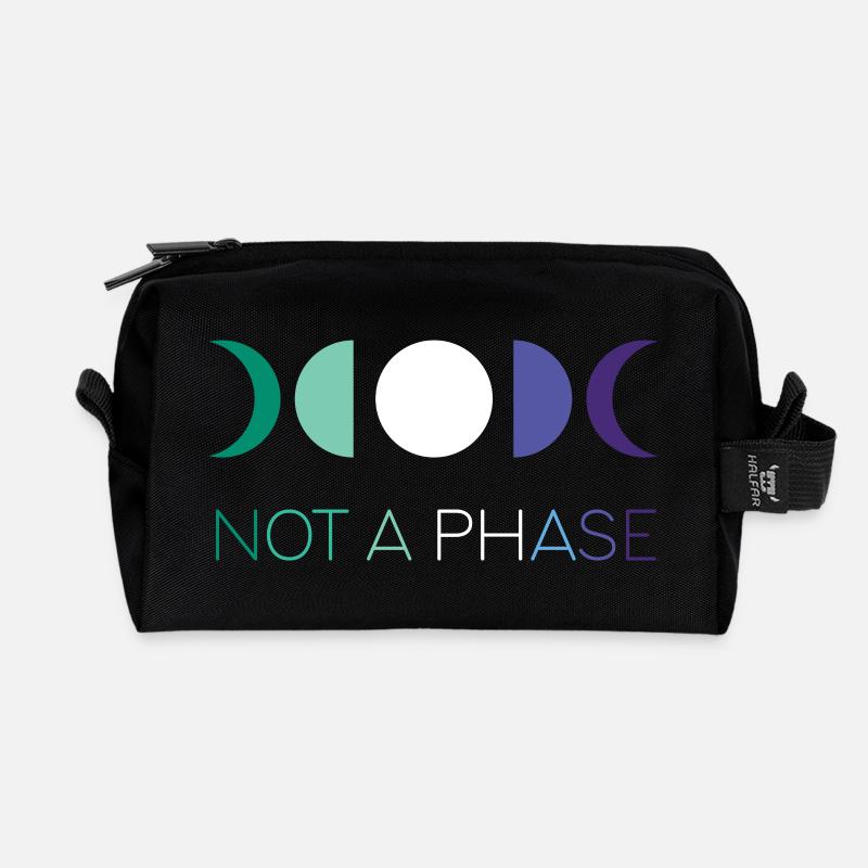 LGBTQ Pride Month - Keine Phase - Schwule - Recycelte Kulturtasche - Schwarz