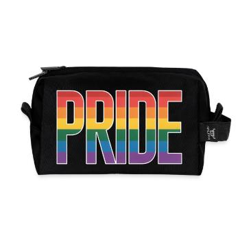 Pride - Cooles Queer City Logo - Recycelte Kulturtasche - Schwarz - Vorne