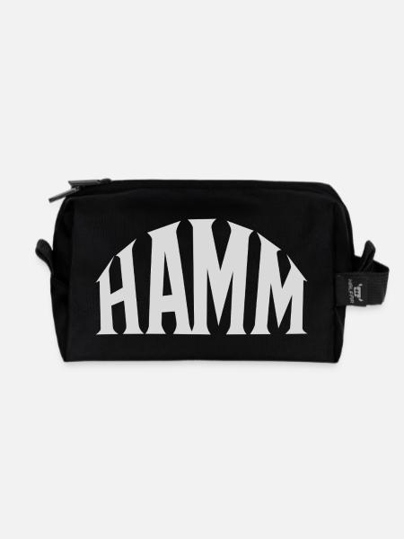 Hamm - Recycelte Kulturtasche - Schwarz