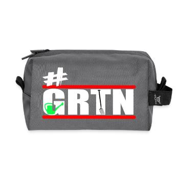 Garden - Gardeners - Gardening - GRTN - Recycled Toiletry Zip Bag - anthracite - Front
