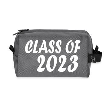 Class of 2023 - Recycled Toiletry Zip Bag - anthracite - Front