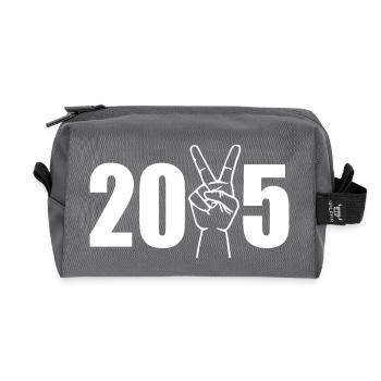 2025 - Recycelte Kulturtasche - Anthrazit - Vorne