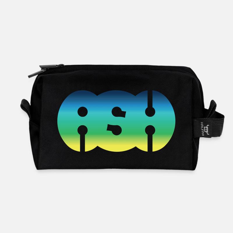 ASH - Recycled Toiletry Zip Bag - black