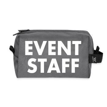 Event staff - Recycelte Kulturtasche - Anthrazit - Vorne