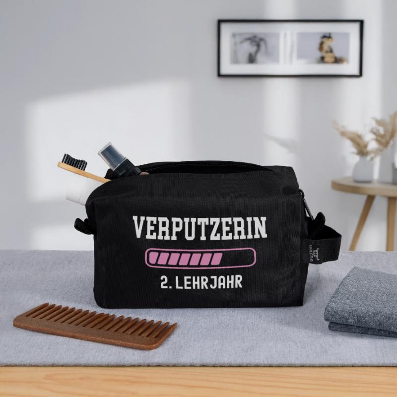 Plasterer Apprenticeship 2 Year Plasterer Apprenticeship Recycled Toiletry Zip Bag