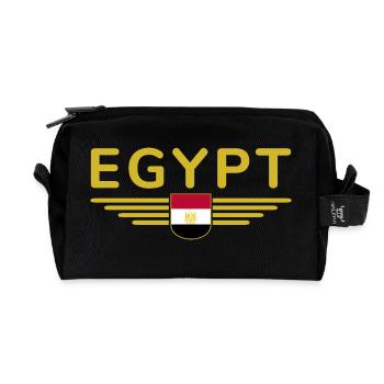 Ägypten Kairo Fan Outfit T Shirt Design Mode - Recycelte Kulturtasche - Schwarz - Vorne