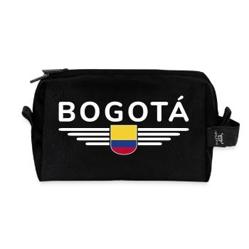 Bogotá Design – Stadt der Anden - Recycelte Kulturtasche - Schwarz - Vorne