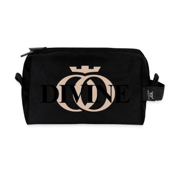 DIVINE OPPOLINE – Feminine Energy Collection - Recycled Toiletry Zip Bag - black - Front