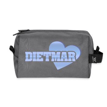 Gold Dietmar - Recycelte Kulturtasche - Anthrazit - Vorne