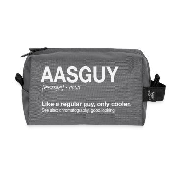AAS Guy Atomabsorptionsspektrometrie Analytik - Recycelte Kulturtasche - Anthrazit - Vorne