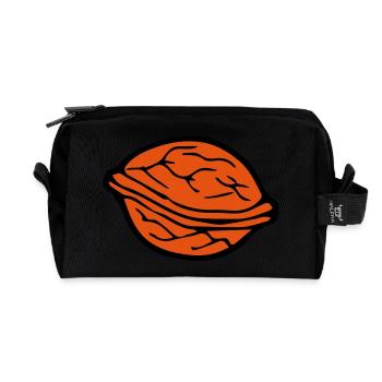 walnut - Recycelte Kulturtasche - Schwarz - Vorne