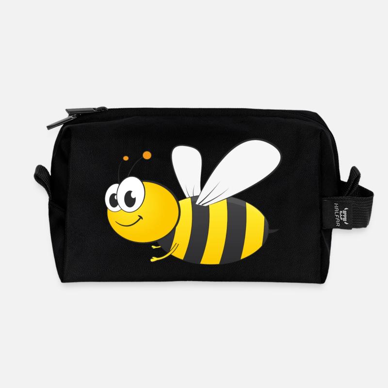 Bie 93 - Recycled Toiletry Zip Bag - black