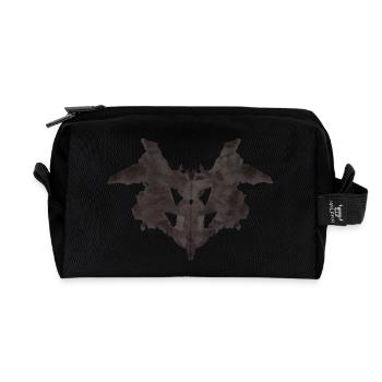Artichok thème Rorschach test n°01 - Recycelte Kulturtasche - Schwarz - Vorne